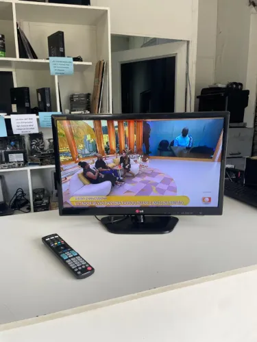monitor hdmi 24 polegadas tv digital lg /full hd/lcd/hdmi/rca/usb perfeito com garantia nf