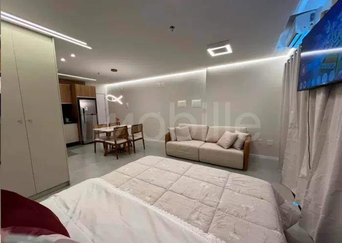 Apartamento no Edifício Flats Four Seasons, em Itapema.