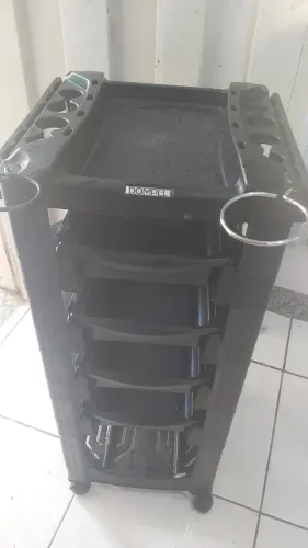 Carrinho auxiliar de salão de beleza 