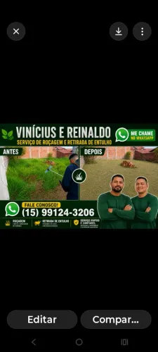 Jardinagem irrigação
