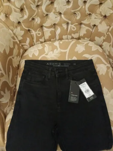 Calça jeans ARAMIS Skinny especial black - Original