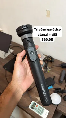 Tripé ulanzi mt85 magnético MagSafe abertura rápida