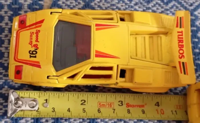 Miniatura Lamborghini Countach Sunnyside Anos 80