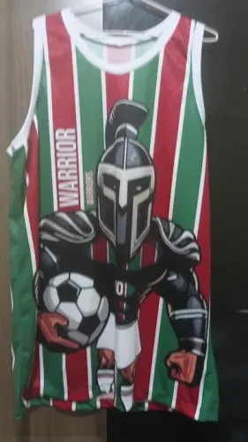 CAMISETA DO FLUMINENSE GUERREIRO TAMANHO G UNISEX 