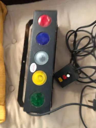 Strobo canhao de luz