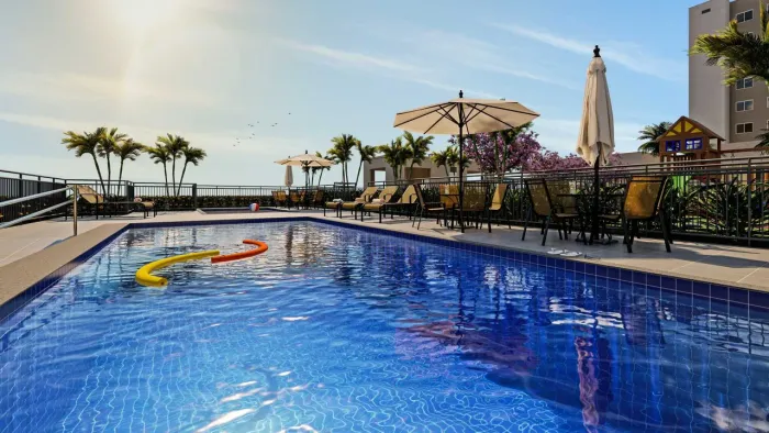 Apartamento para Aluguel - Condomínio Estilo Golf | Novo Aleixo