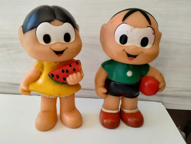 Cebolinha e Magali - Turma da Monica 