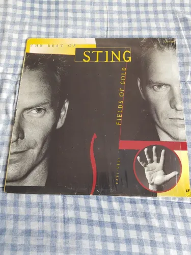 LD Laser Disc - The best of Sting - Fields of gold 