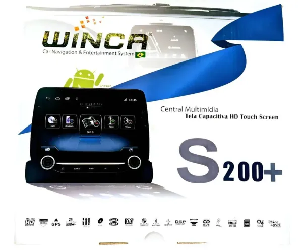 Multimidia Automotiva Winca S200+ Hilux, Corolla, Subaru...