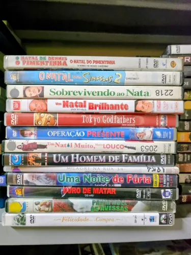 Lote DVD Filmes de Natal, filmes natalinos