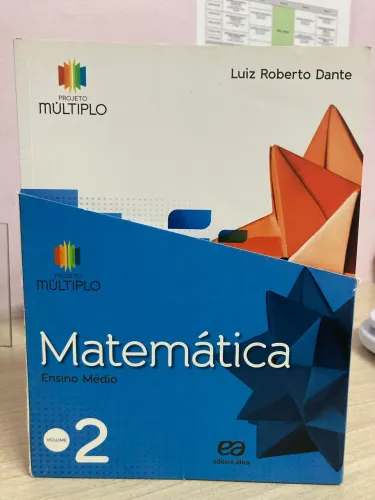 Kit livros de matemática 2º ano do ensino médio, editora ática