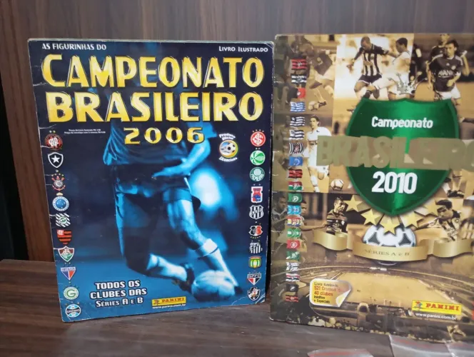 Álbum brasileiro 2006,2010, 2011 e copa América 2011