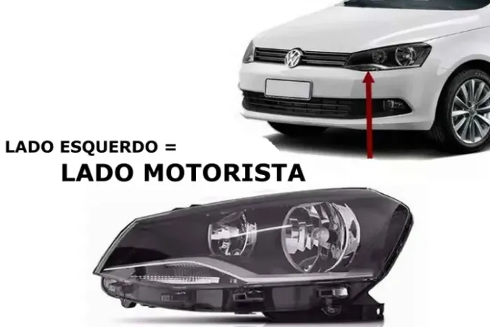 Farol Gol Voyage Saveiro G6 2013 2014 2015 2016 Foco Duplo