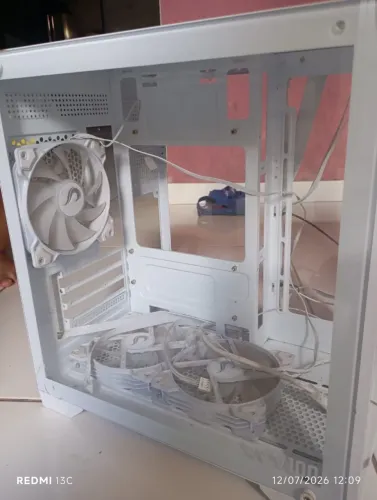 gabinete de pc branco