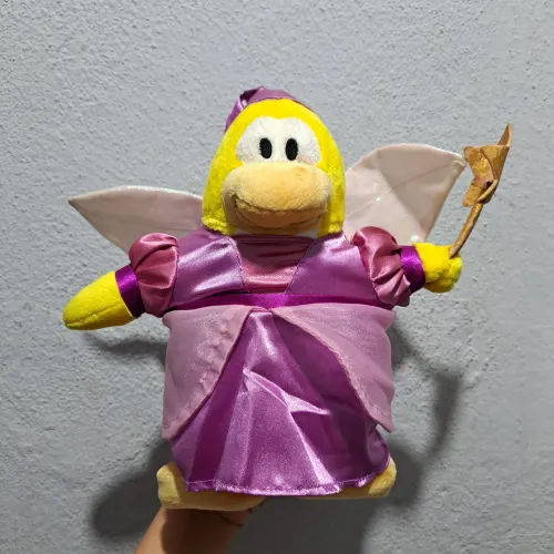 Pelúcia Oficial Club Penguin Fada Original Disney Parks 2009 Raro com Etiqueta