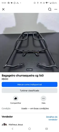 Churrasqueira CG160
