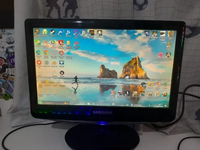 Monitor Samsung, HD , 60hz, leia a descrição, ACEITO OFERTA