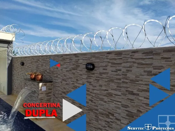 Modelos de cerca concertina _ Servtec Proteções RJ