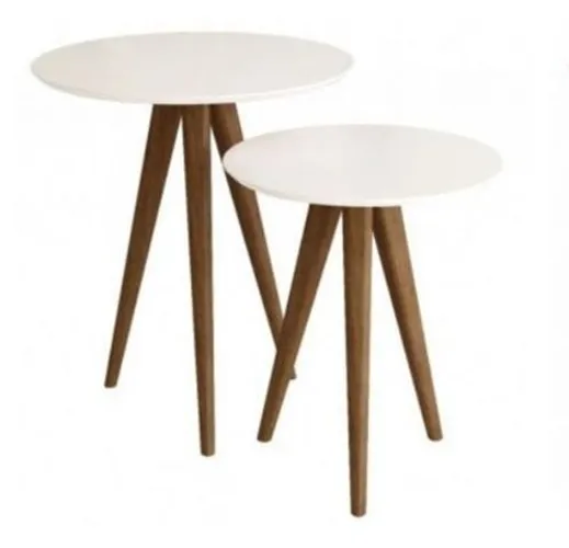 Mesa Canto Laca Pequena Branco Até 12x - Frete Grátis