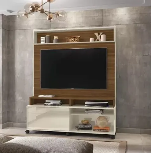 Home Cine 1.5 Freijo.Off White - Frete Grátis - 10x S/ Juros - Receba Hoje