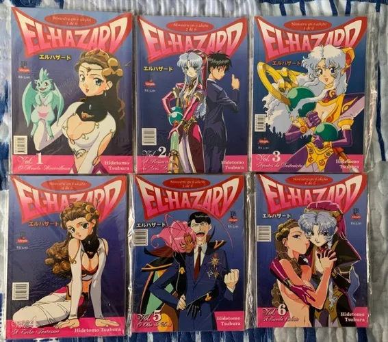 Mangá El-Hazard - completo - 1 ao 6