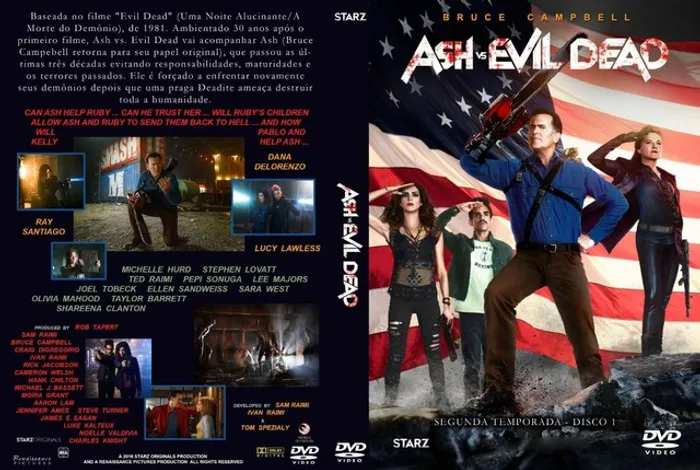 ASH VS EVIL DEAD 2 TEMPORADA DVD