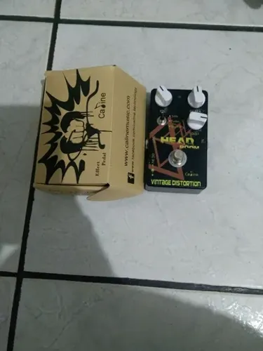 Pedal caline Head Room vintage distortion novo