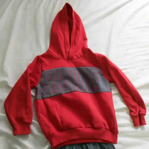 Blusa Flanelada Infantil Vermelha tamanho 4