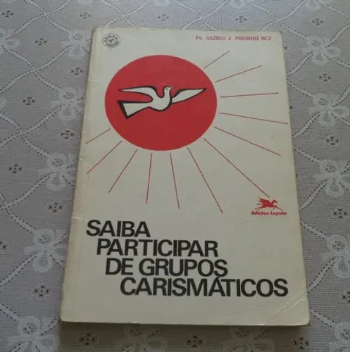 Livro Saiba Participar De Grupos Carismáticos 1993.