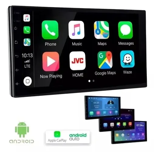 Central multimídia Android (tela de 7")