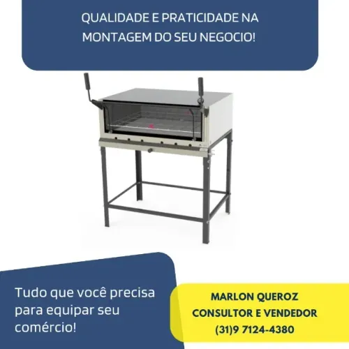 Forno Refratário Progas 90x90 Novo