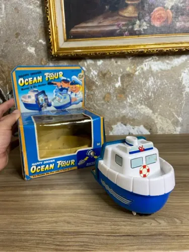 Brinquedo HappyDrive Ocean anos 80 | Antiguidades | Donareliquias 