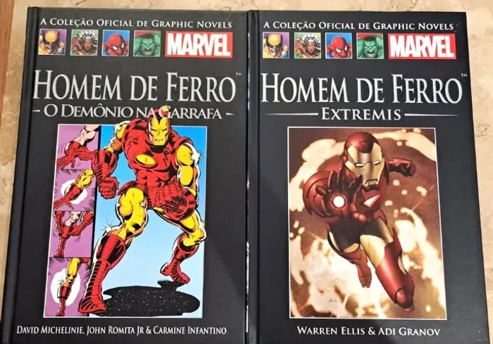 Homem de Ferro - Coleção Salvat/Marvel - Preços na descrição