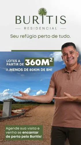Buritis (Terceira etapa do bairro Bela Vista). <br>
