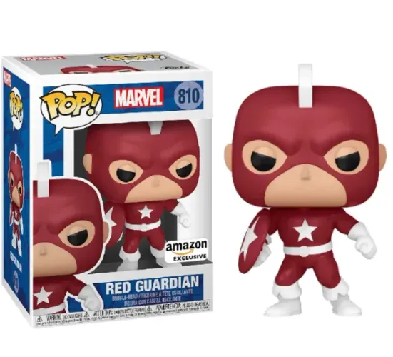 Funko Pop Marvel Year Of Shield Red Guardian Bobblehead 810