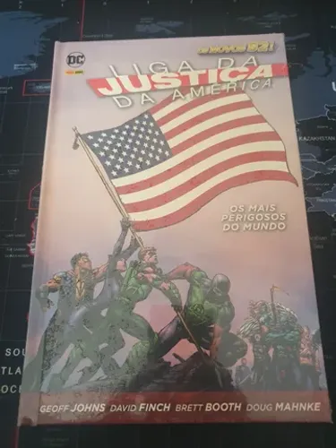Quadrinho Liga da Justiça da América