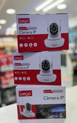 Camera de monitoramento com wi-fi(Lojatemdtudoslz)