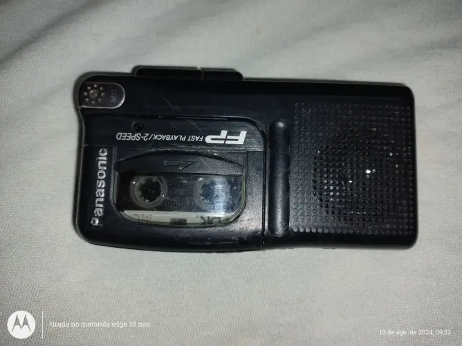 Microcassete recorder modelo RN 202 Panasonic , FP fast playback/2- SPEED