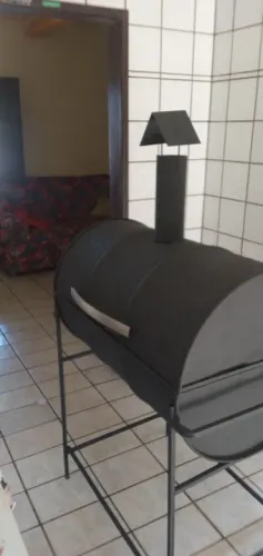Churrasqueira a Bafo bia pra Churrasquinho e assar carne pra Hambúrguer