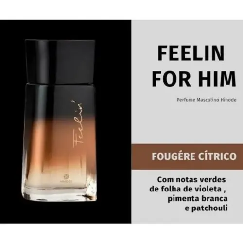 Feelin For Him Deo Colônia Hinode 100 ml
