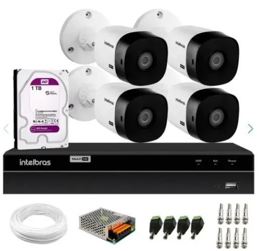 KIT CFTV Instalado