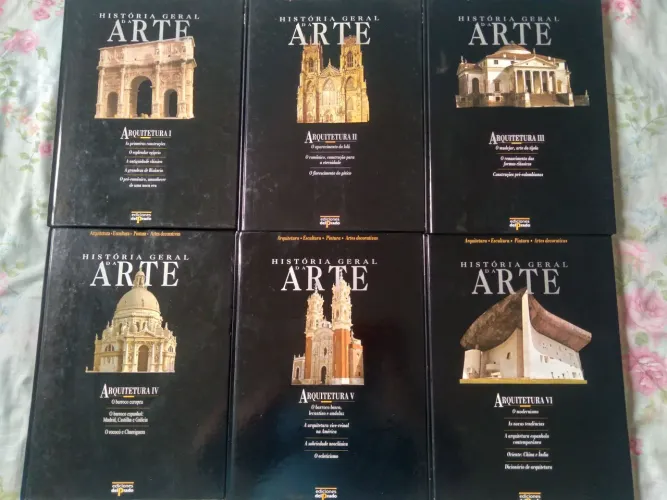 LIVROS HISTÓRIA GERAL DA ARTE ARQUITETURA