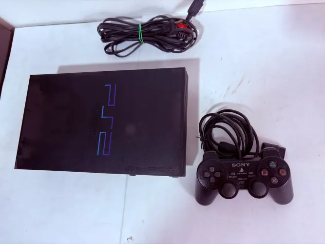 Console Playstation 2 ps2 midnight black