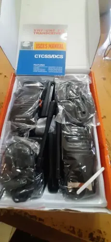 Kit 2 Rádio Comunicador Walk Talk Baofeng 777s com 16 Canais