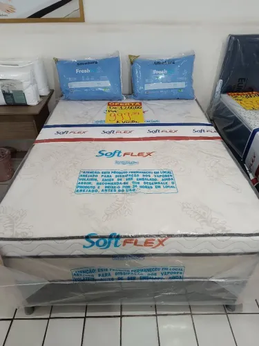 CAMA BOX MOLAS ENSACADAS CASAL