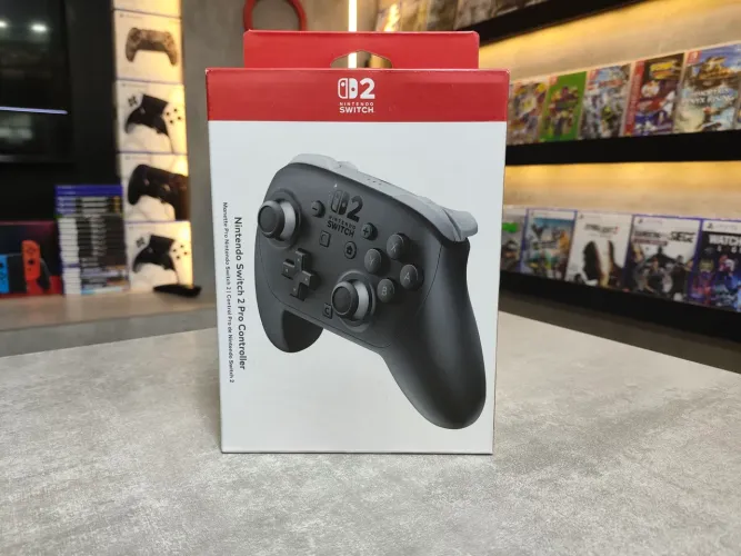 Controle Nintendo Switch 2 Pro Novo Loja Física desde 1997
