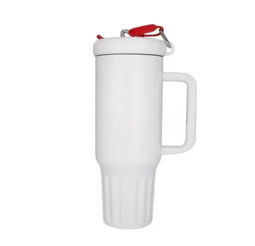 Garrafa térmica 1200ml com canudo material inoxidável tampa 2 funções.