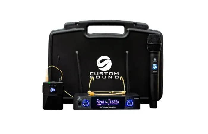 MICROFONE SISTEMA SEM FIO - CW80