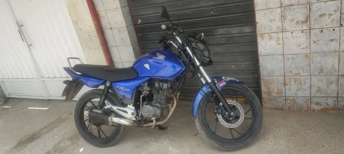 Titan 150 montadinha com motor preparando 4mm 