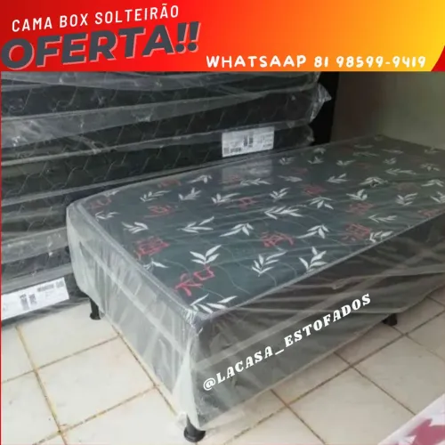 Cama Box Solteiro em Oferta!